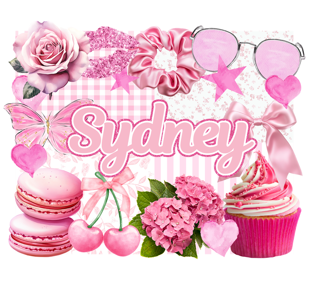 REMOVABLE WALL STICKERS-PINK AESTHETIC
